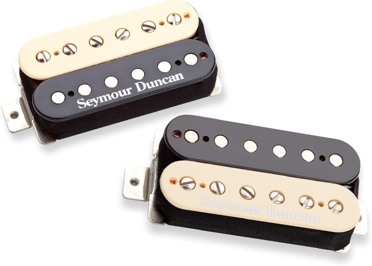 

СЕТ ЗВУКОСНИМАТЕЛЕЙ SEYMOUR DUNCAN HOT RODDED HUMBUCKER ЗЕБРА (Сеймур Данкан) Комплект из 2 предметов [Б/у]