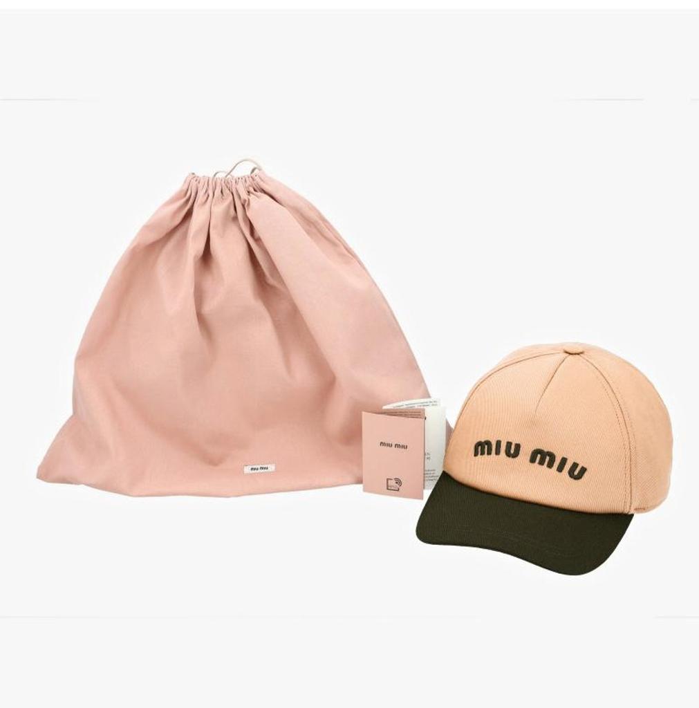 [MIU MIUMIU] 5HC179 ACQ1 F03RG Women's Ball Cap