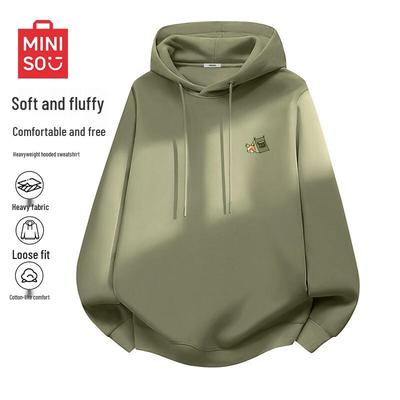 Men's Japanese Style Hooded Pullover Sweatshirt