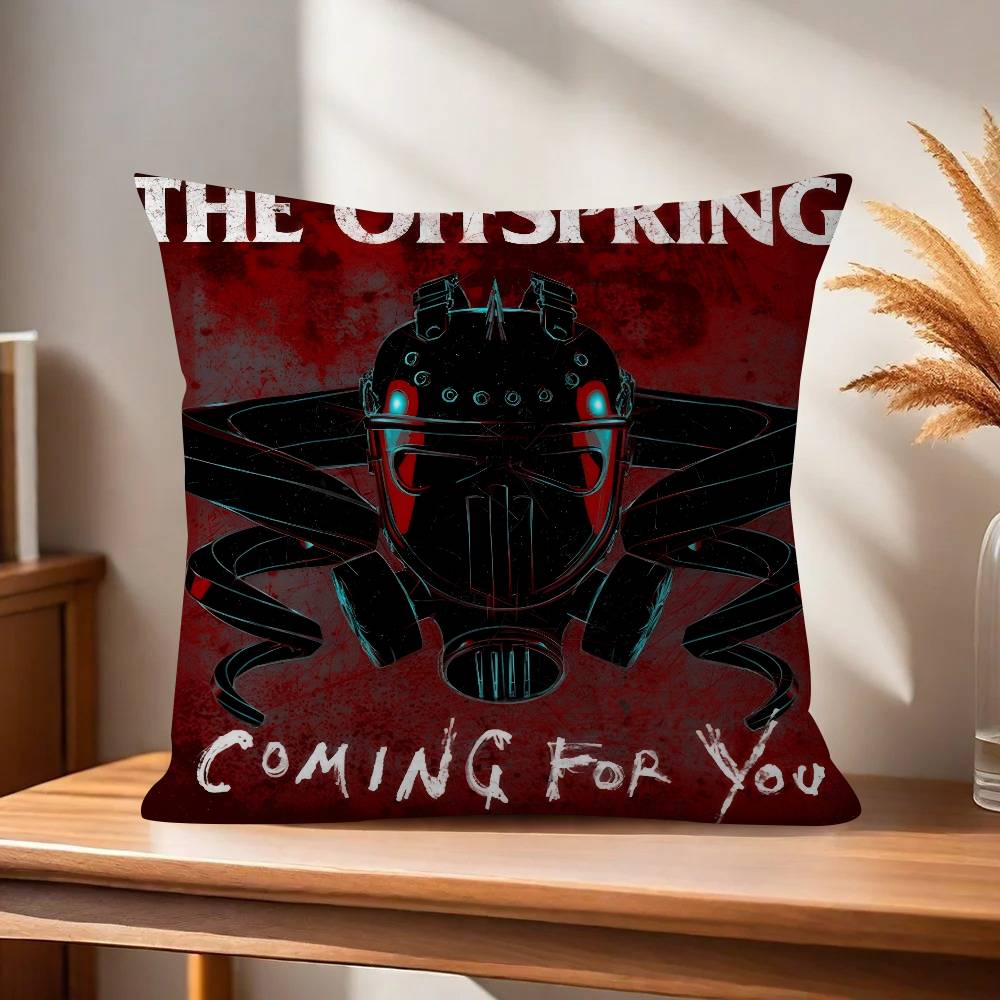 The OOffspring Band Decorative Room Aesthetics Pillow Case Home Decor Bedroom Sofa Bed Couch Pillow Cover X