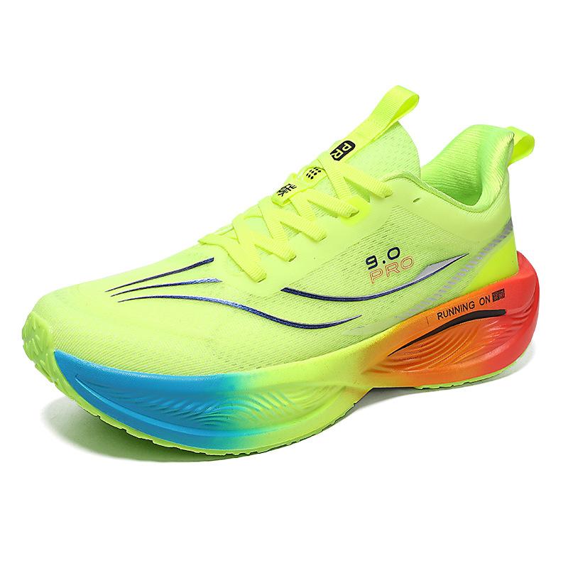 Chaussures de course Red Rabbit PRO à plaque carbone nouvelle collection hiver jeunesse ultra-légères amortissantes en coton chaussures en velours chaussures de running