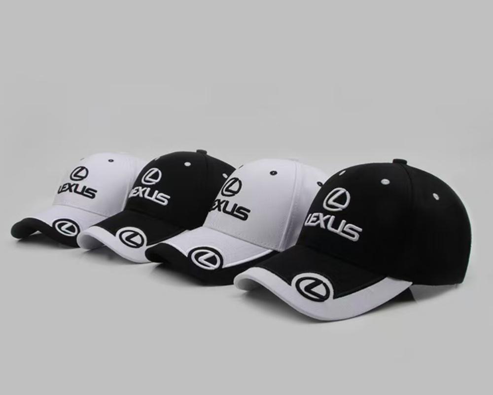 New Lexus men's outdoor riding sun hat, F1 racing motorcycle team customized hat, high-end sports embroidered sun hat NU6