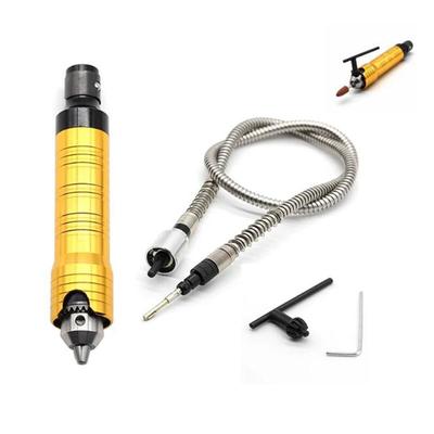 Gravierer Flexwelle 6mm Flexwelle Handstück Elektrowerkzeug Bohrmaschine Handgriff Spannfutter Separater Mini Schleifer Zubehör