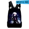 Classic Novelty Cool Danmachi Notebook Backpacks pupil School Bags 3D Print Oxford Waterproof Boys/Girls Laptop Backpacks