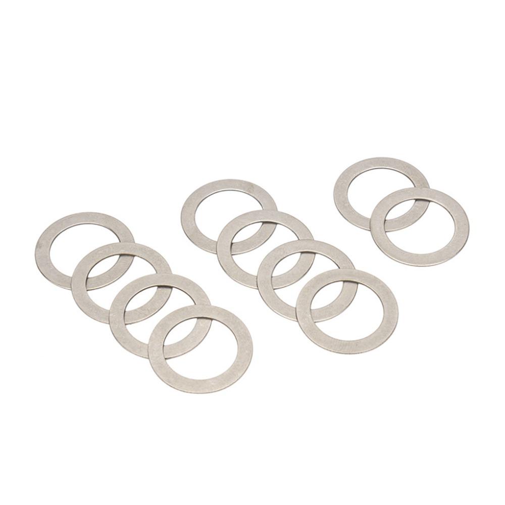 50PCS 304 Stainless Steel Bike Pedal Washers Silver Pedal Gasket Replacement  9/16 Inch Pedals