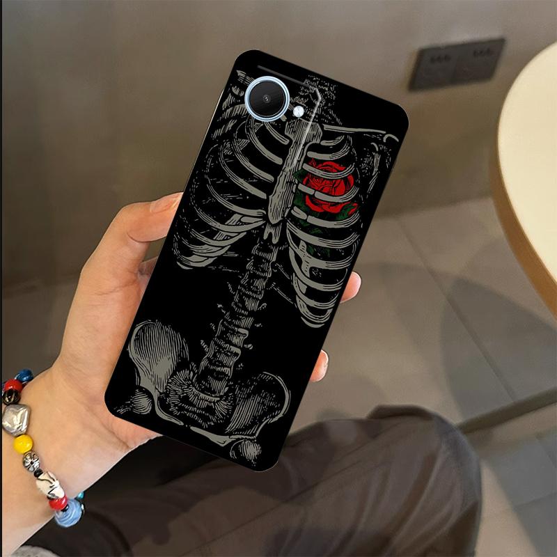 Love Death Cross Pray Hands Art Case For Realme C53 C55 C51 C25 C63 C61 C65 C67 C71 C75 GT6 GT7 Pro 11 12 13 14 15 Pro Plus
