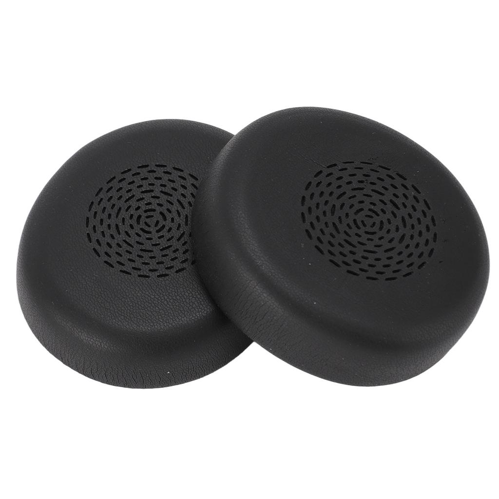 Professional Ear Pads Replacement Protein Leather Replaced Ear Cushions for Jabra Evolve2 75 Wireless Headphones