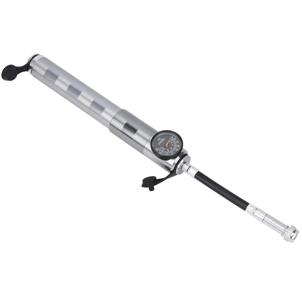 Portable Bike High Pressure Pump Bicycle Tire Inflator Fit for Presta Schrader Valves