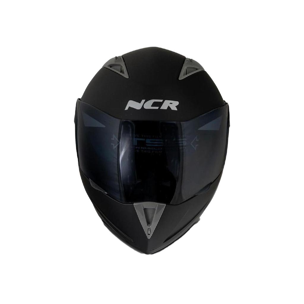 Chin Open Helmet Matt Black