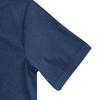 Men's V-neck Slim Fit Corduroy Casual Short Sleeve T-shirt, Solid Color