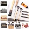 24pcs/set Nylon Hair Oil Painting Brush Wooden Handles Watercolor Paint Brush Pen  Children
