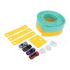 ible Race Car Track Rolls Up Portable   Track Racetrack Toy with 4 Cars for 3 To 10 Years Old Boys
