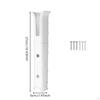 Single Tube Rod Holder Portable Fishing Pole Bracket Easy Installation Boat Rack for Boaters,