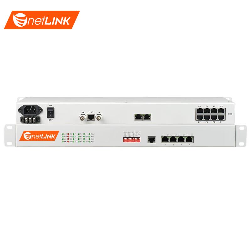 netLINK HTB-E1-4P PCM Telephone Voice Multiplexer