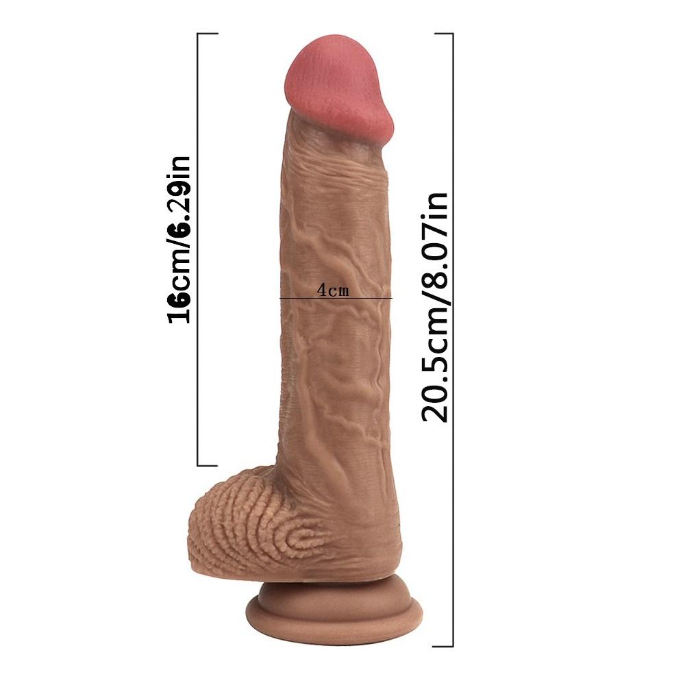 MoDi Skin Feeling Realistic Dildo for Women Soft Huge Penis Lesbain Anal Sex Toys for Adults 18+