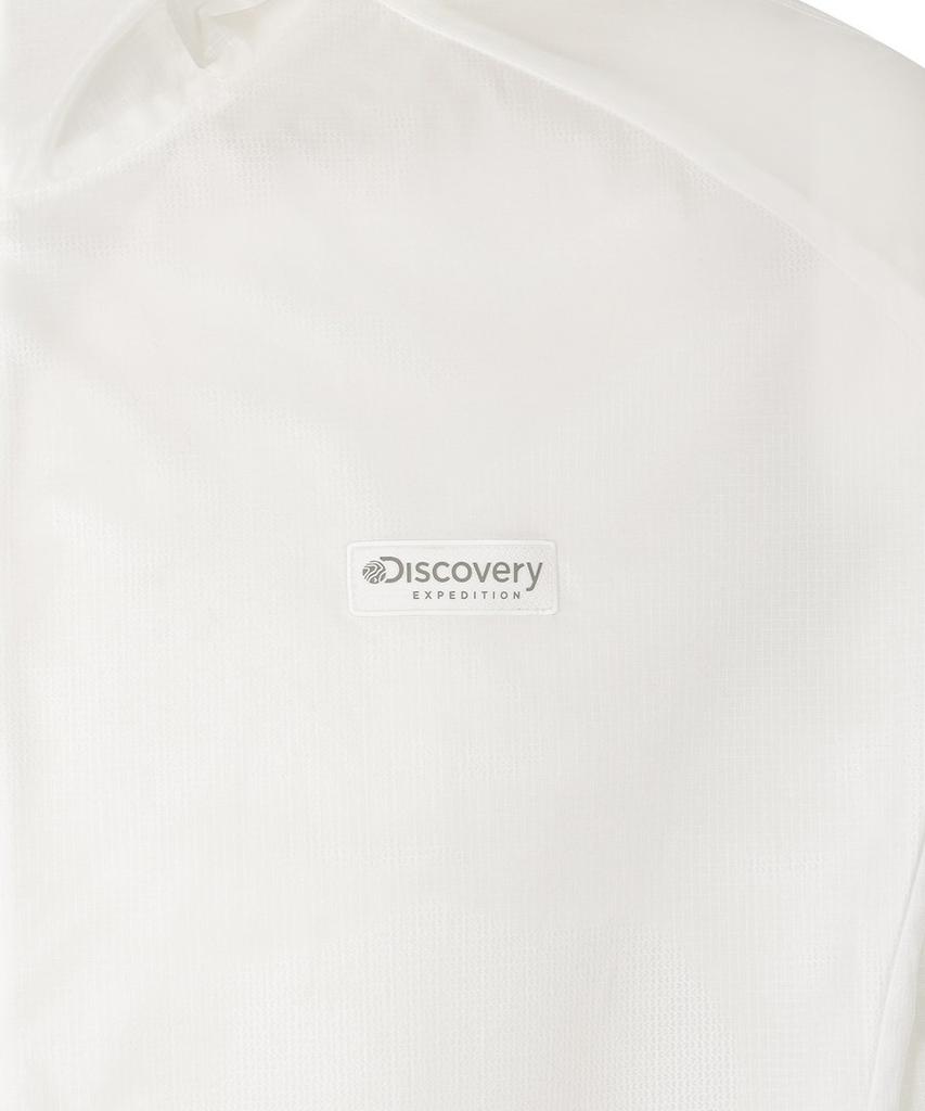 Discovery Expedition Men'S Ultralight Windbreaker Hooded Jacket (White)