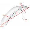 Z650 Ninja650 Front Fender Mudguard Tire Hugger Splash Guard For Kawasaki Ninja 650 2017-2025 Motorcycle Wheel Cover Accessories
