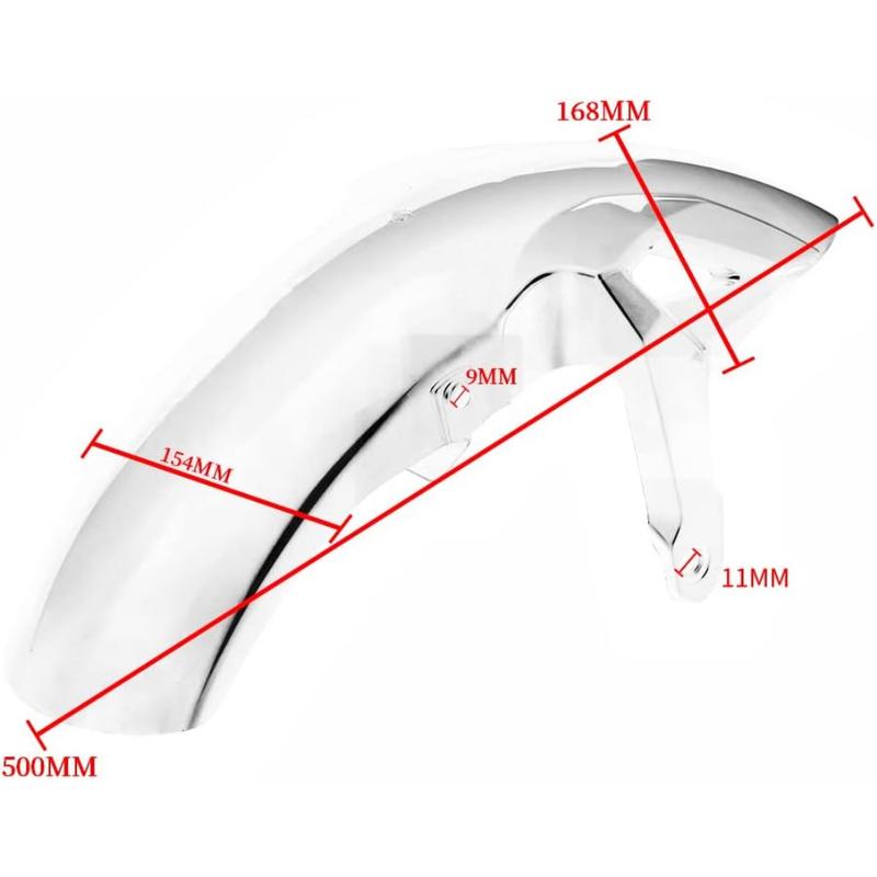 Z650 Ninja650 Front Fender Mudguard Tire Hugger Splash Guard For Kawasaki Ninja 650 2017-2025 Motorcycle Wheel Cover Accessories