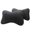 Customizable Leather Car Headrest and Neck Support Bone Pillow
