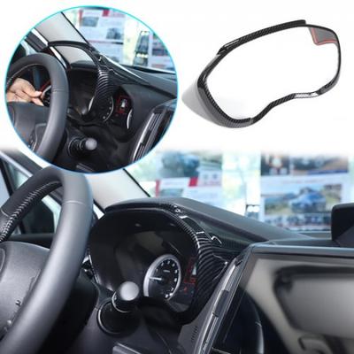 ABS Carbon Interior Dashboard Trument Cover Trim for Subaru Forester -24