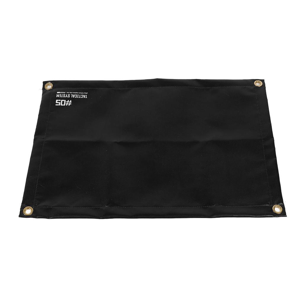 Under Grill Mat for Outdoor Grill Dual Sided Silicone Camping Fireproof Protector BBQ Pad Fireplace Fire Pit Mat for