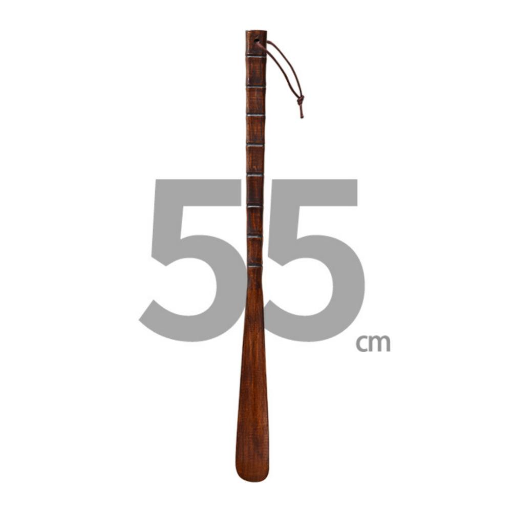 New Wooden Shoe Horn Easy on Off Extra Long Handle Shoehorn Portable Hanging Put on Shoes Tools Home Accessories