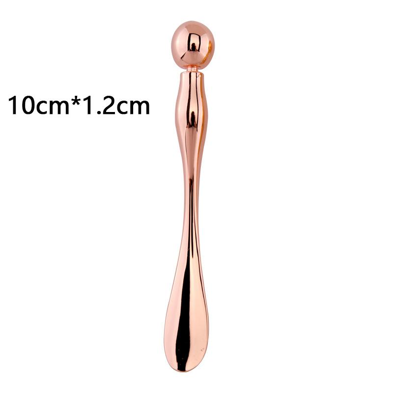 Metal Face Massage Stick Anti Wrinkle Eye Cream Applicator Mask Mixing Spatulas Scoop Eyes Massage Beauty Stick for Facial Care