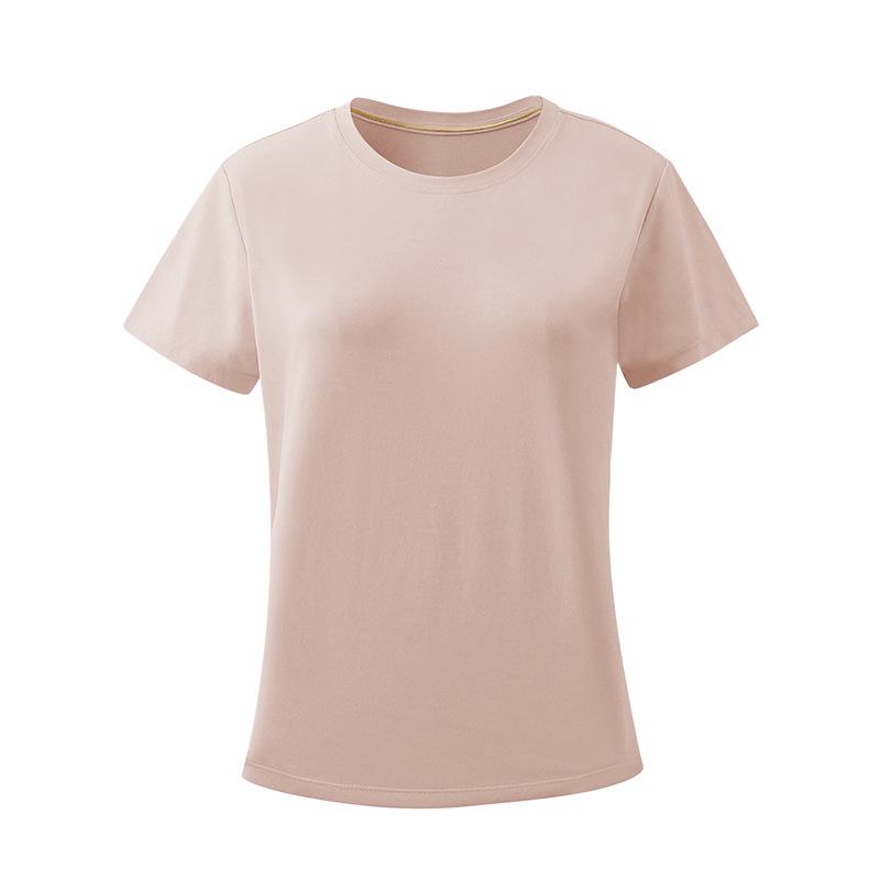 

Women s Quick-Dry UV Protection Short-Sleeve T-Shirt - 2025 Summer Collection, Solid Color, Round Neck, Special Sale Medium розовый
