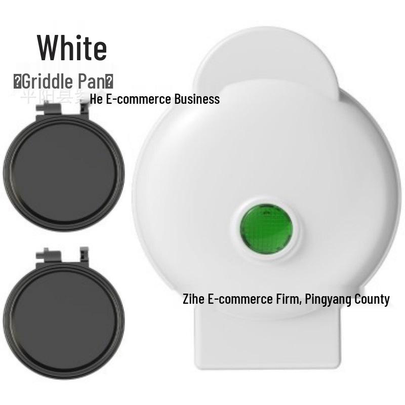 Mini Waffle, Bread, Crepe, and Sandwich Maker - All-in-One Breakfast Machine