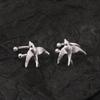 New Arrived Swallow Bird Clip On Earrings for Girls Cute Animal Chinese Style National Tide Earring Ladie Fashion Jewelry Gift