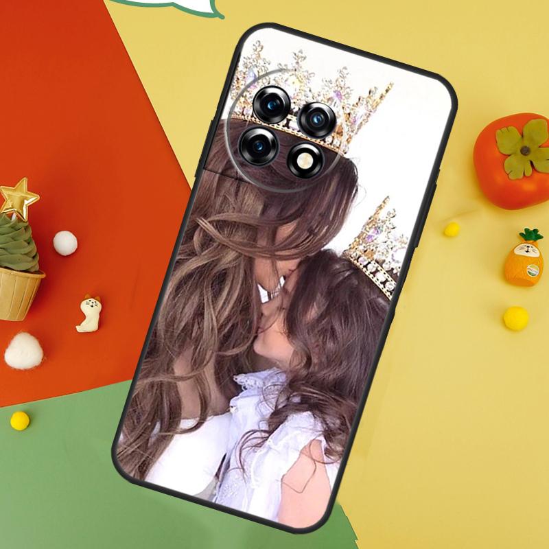 Beautiful Mother Daughter Son Case For OnePlus Nord 5 CE 2 3 4 Lite N20 N30 OnePlus 15 13 12 11 10 10T 12R 13T 13R Cover