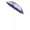 Captain Stag BBQ/Beach Parasol, Sunspice, UV Protection, 180cm, Silver/Navy, M-877