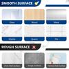 A Set of 12 Seamless Self-Adhesive Plastic Shower Racks, Sticky Replacements for Shower Baskets, Transparent Adhesive Hooks, Strong Hook Strips