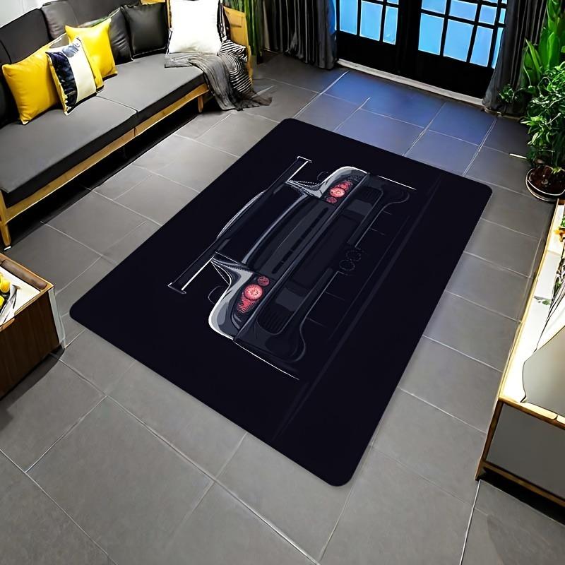 1PC Car Pattern Kitchen Rugs Non-Slip Home Door Mats Pop design Bathroom Rugs Bath Mat Carpet for Home Sink Laundry Decor
