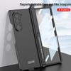 Samsung Z Fold6 Frosted Magnetic Hinge Case with Side Bracket