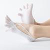 Orthopedic Compression Socks Women's Toe Socks Ultra Low Cut Liner with Gel Tab Breathable/sweat-absorbent/deodorant/invisible