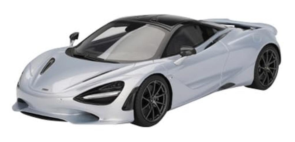 TOP SPEED Scale McLaren 750S Ice Silver Finished Product TS0546 1/18