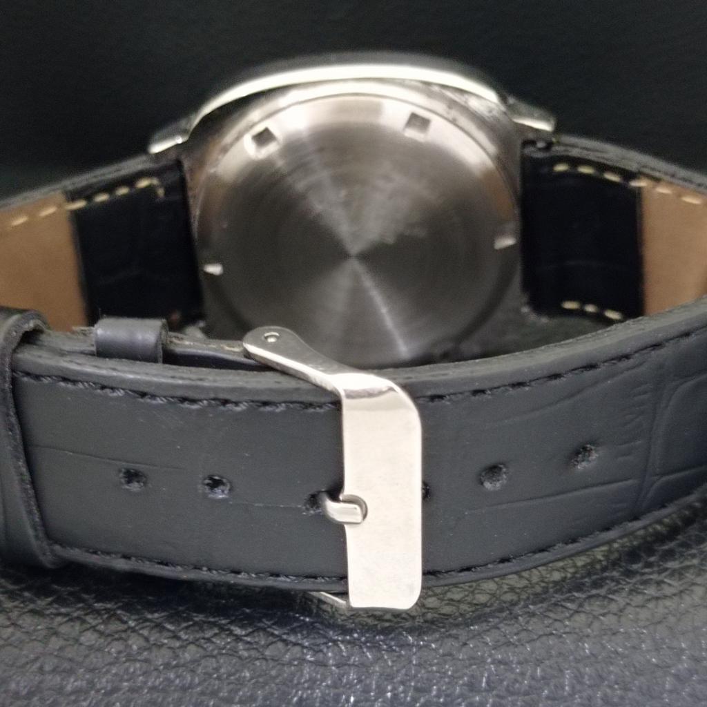 AUTOMATIC VINTAGE SEIKO 5 JAPAN 7009A MENS BLACK COLOR DIAL WATCH A702361-5 R124-a702361