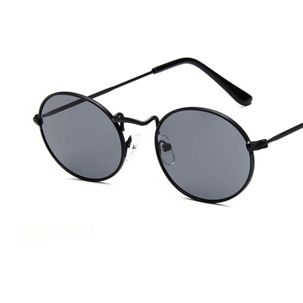 Luxury Vintage Mirror Brand Designer Sunglasses Women/Men Classic Round Outdoor Sun Glasses UV400