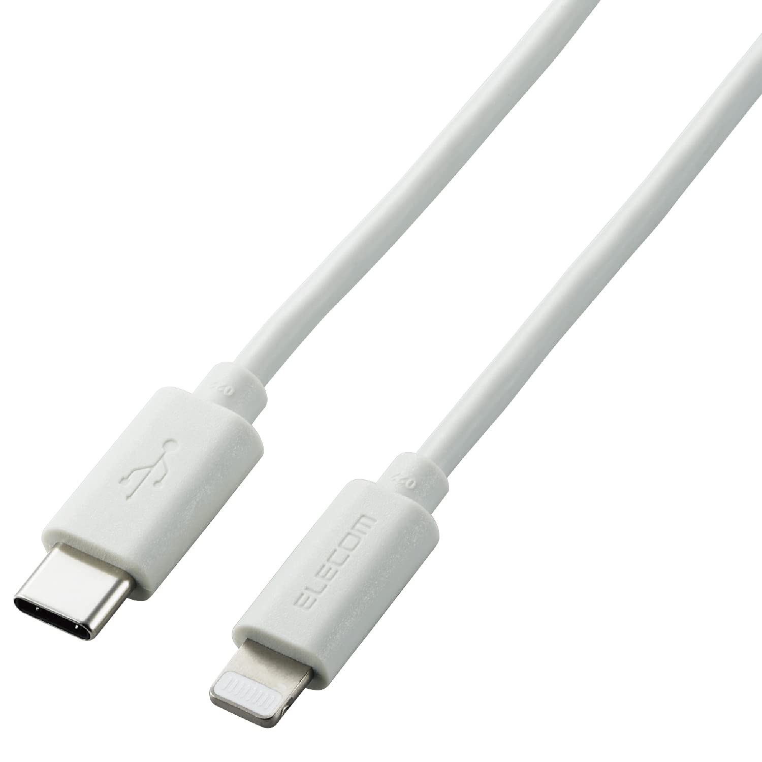 

USB-кабель ELECOM, совместимый с зарядкой трекпада, серебристый C(TM)-Lightning iPhone/iPad/iPod/Magic Keyboard/Magic Mouse/Magic 1.0m U2C-APCL10SV серебряный