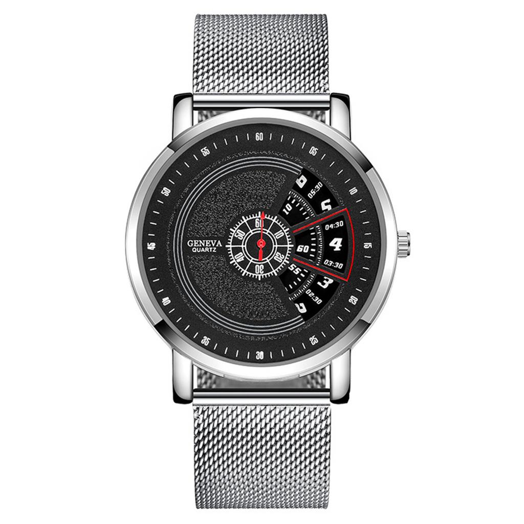 Men's Luminous Running Alarm Clock Watch