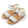 Girls' Summer Beach Bow Sandals - Versatile Open-Toe Princess Shoes