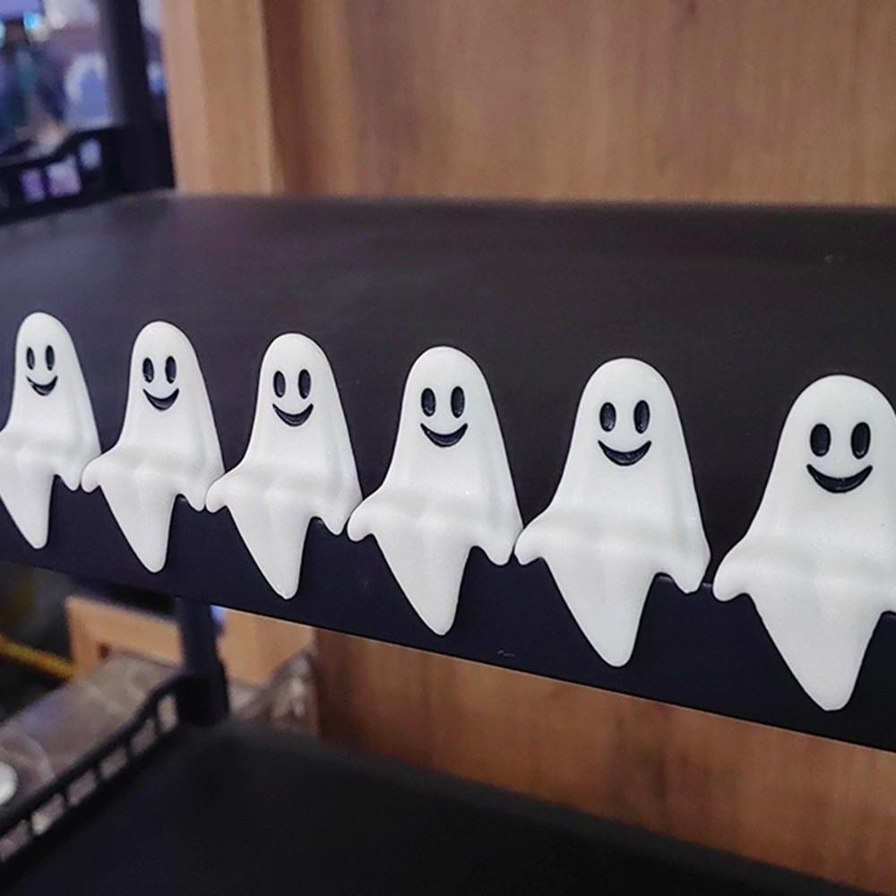 20pcs Mini Smiling Ghost Decoration Cute Halloween Ghost Statue Decorations  Halloween Party