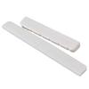 Yibuy White Cow Bone Bridge Saddle and Nut for 6-String Classical Guitars DJ01+DJ02