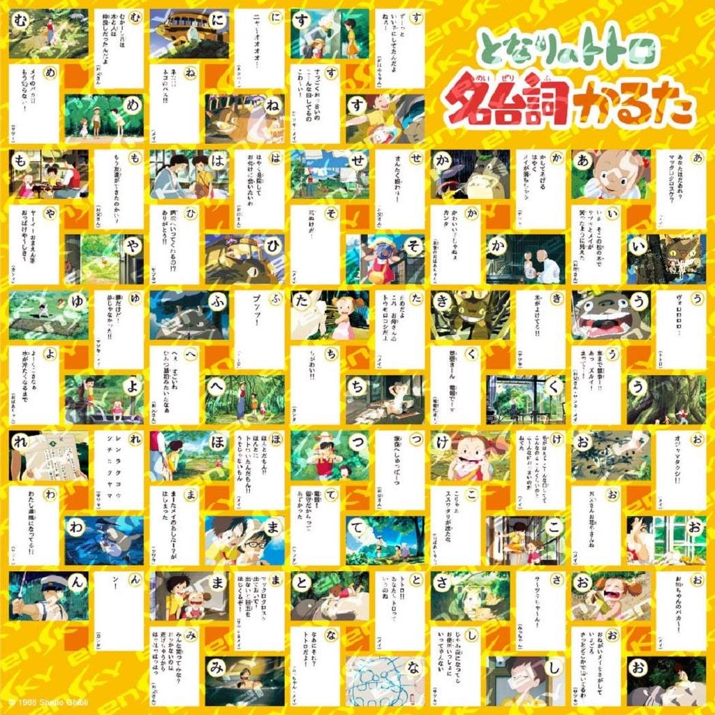 My Neighbor Totoro Famous Quotes Karuta