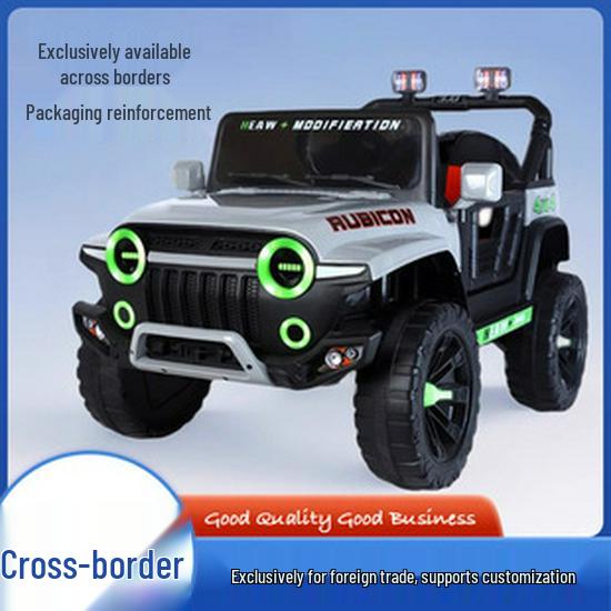 OZON Kids' Electric Off-Road Ride-On Car with Remote Control