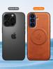 Samsung Z Fold7 Magnetic Leather Case: Anti-Drop, Invisible Stand