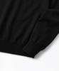 OUTSTANDING Soft Yarn Mock Neck Knit Sweater_Black