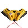 90 Degree Luminous Level Measurer Vertical Horizontal Line Projection Measuring Tools With 2 Bubble Vials