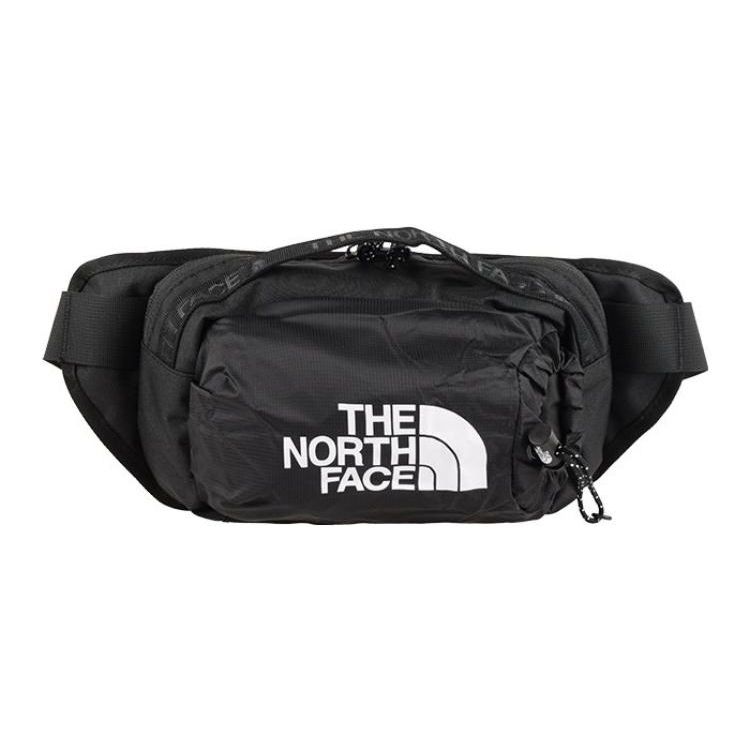 The North Face 3L Casual Sports Lightweight Waist Bag Outdoor Bag Unisex Bags Black NF0A52RW Black